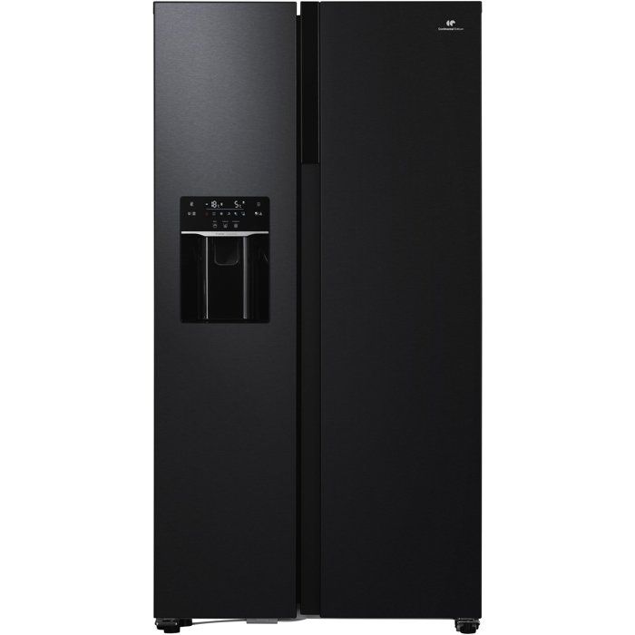 Réfrigérateur Américain Continental Edison CERANF577NFBD 577 L No Frost Inox Noir - Image 3