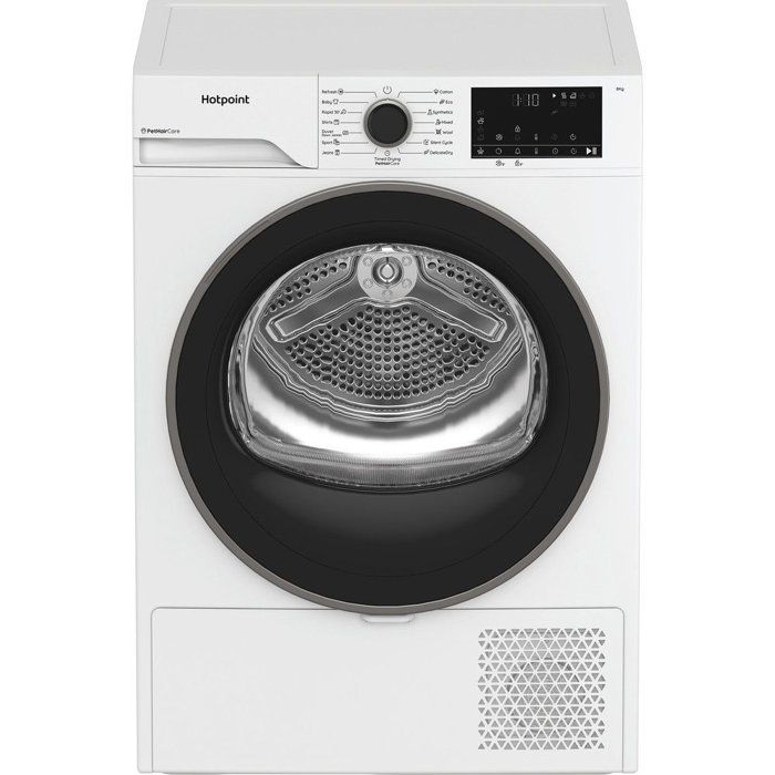 Hotpoint - Sèche-linge Pompe à Chaleur - CHD84MWBSEE - 8kg - Blanc - Image 5