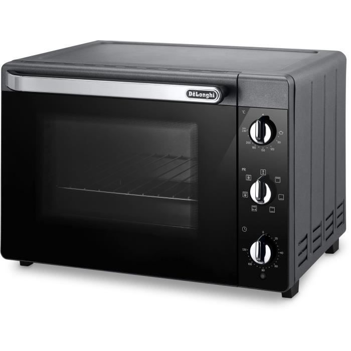 Joom Delonghi Mini-Four - Chaleur Tournante - Tournebroche - Eo40123.s - Noir - 40 L - 51,5 X 44 X 36 Cm - 2000 W - Image 7