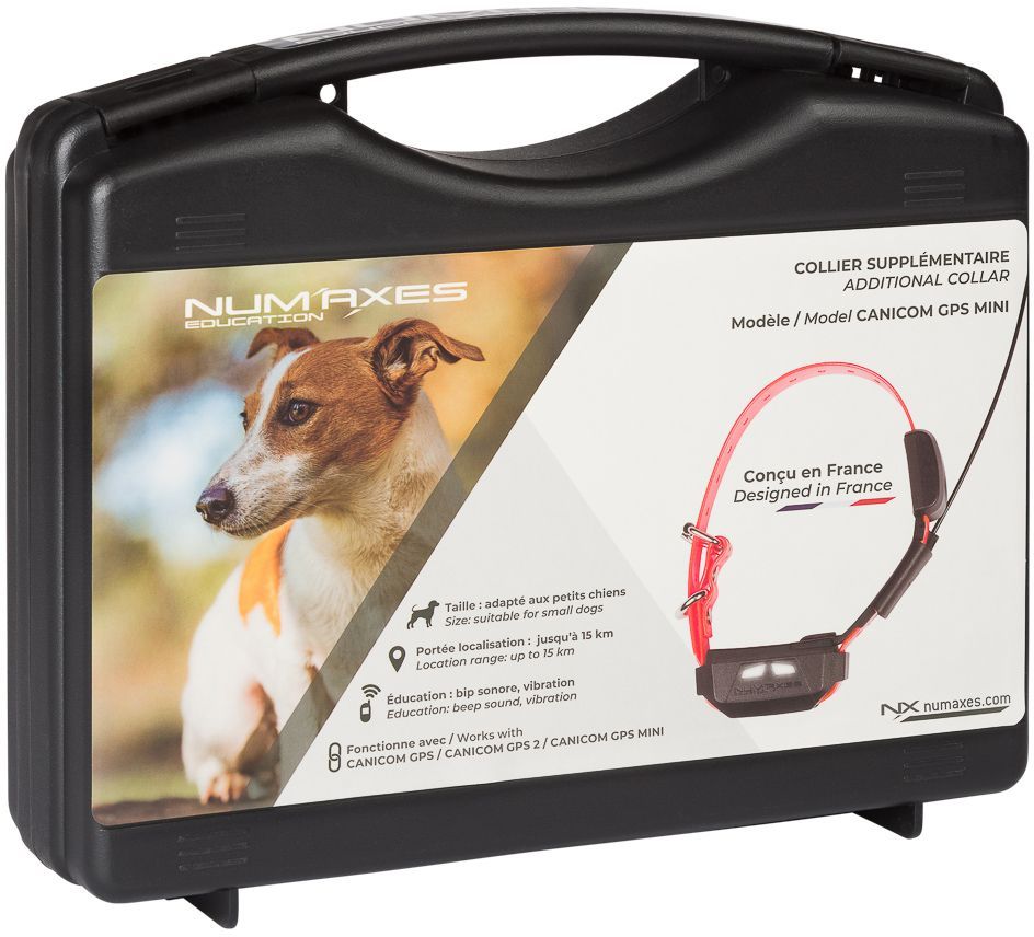 Num'axes Orange Collier De Localisation Canicom Gps Mini Sans Fonction Dressage - Image 3
