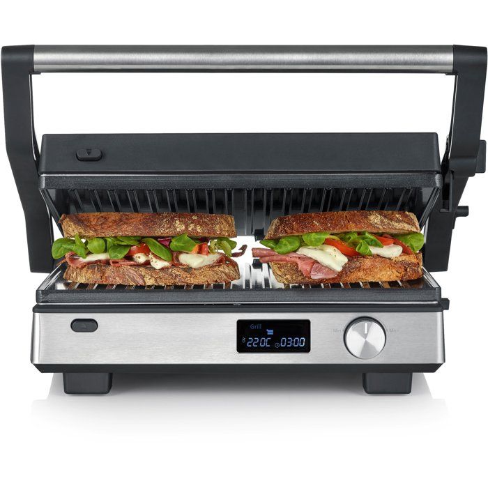 Severin Noir Gril Multifonction 3-En-1 Kg 2380 Sevini Flex - 2000 W - Image 6