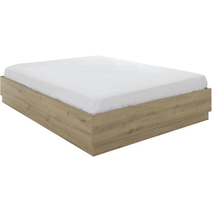 Cama roble claro (ref. F-OCT-TIDY1H3FA14)