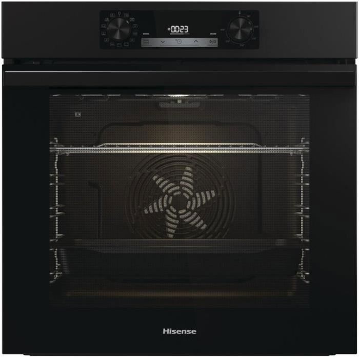 Hisense Transparent Four Encastrable Pyrolyse - Bi64211epx - Noir - Multifonctions - 77 L - Airfry - Classe A - Neuf - Image 5