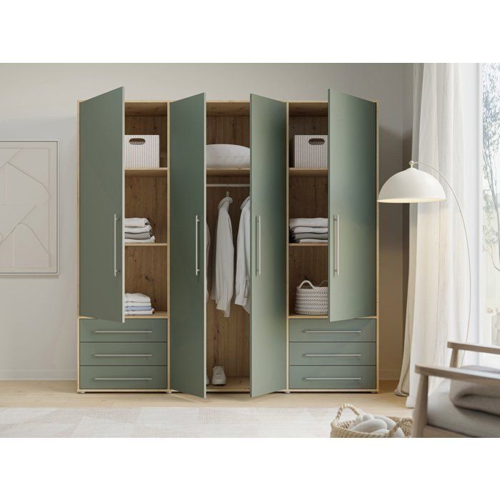 Mueble de almacenaje verde salvia (ref. F-OCT-MOKS843M888)