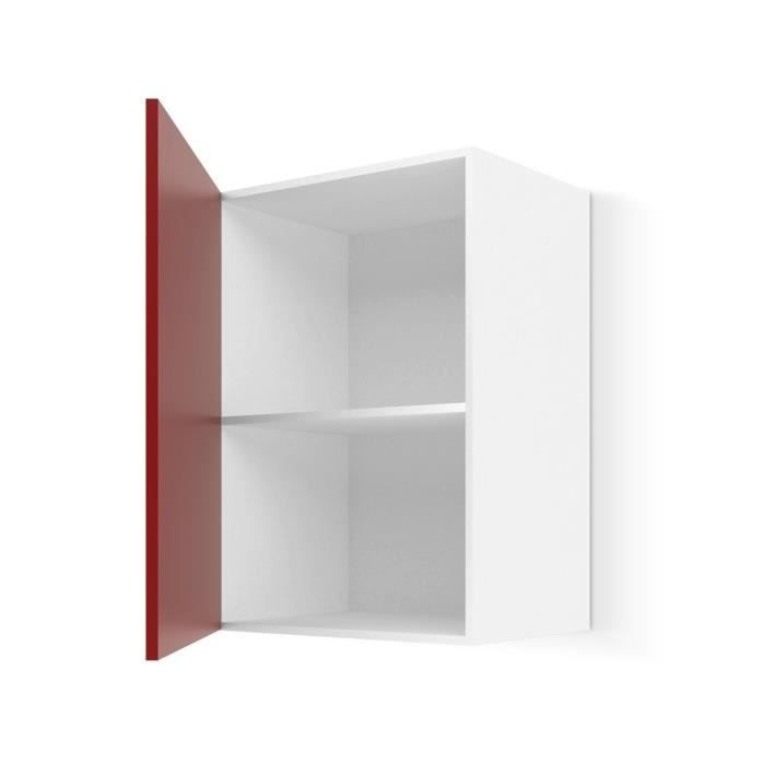 brick red storage unit (ref. F-OCT-CARMHT40)
