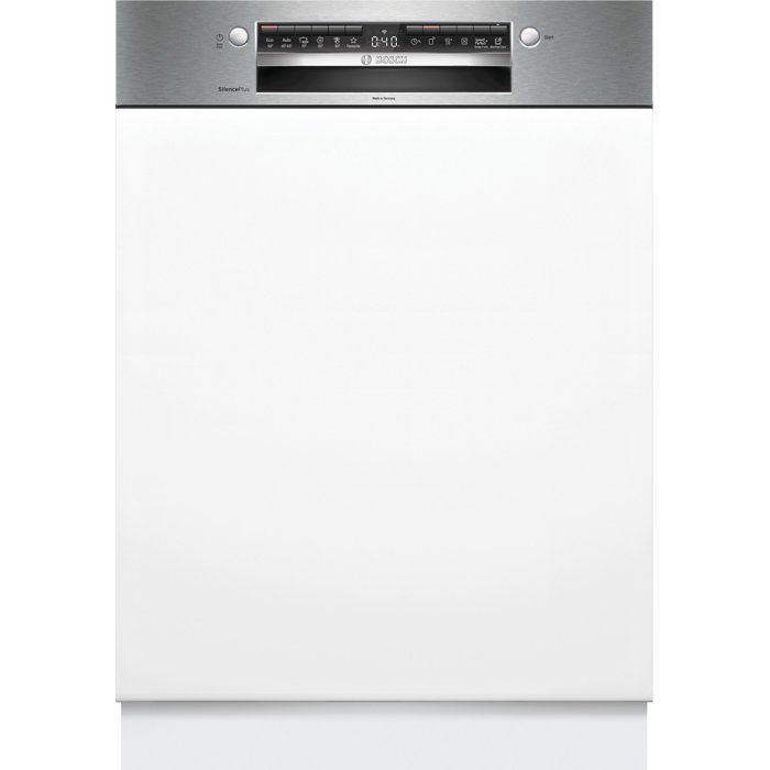 Bosch Noir Lave-Vaisselle Encastrable Smi4hcs07e 60 Cm 14 Couverts Bandeau Acier Brossé Classe C - Neuf - Image 3