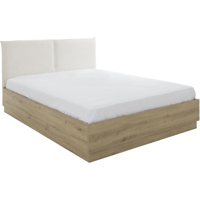 Cama roble claro (ref. F-OCT-TIDY1H3FA24)