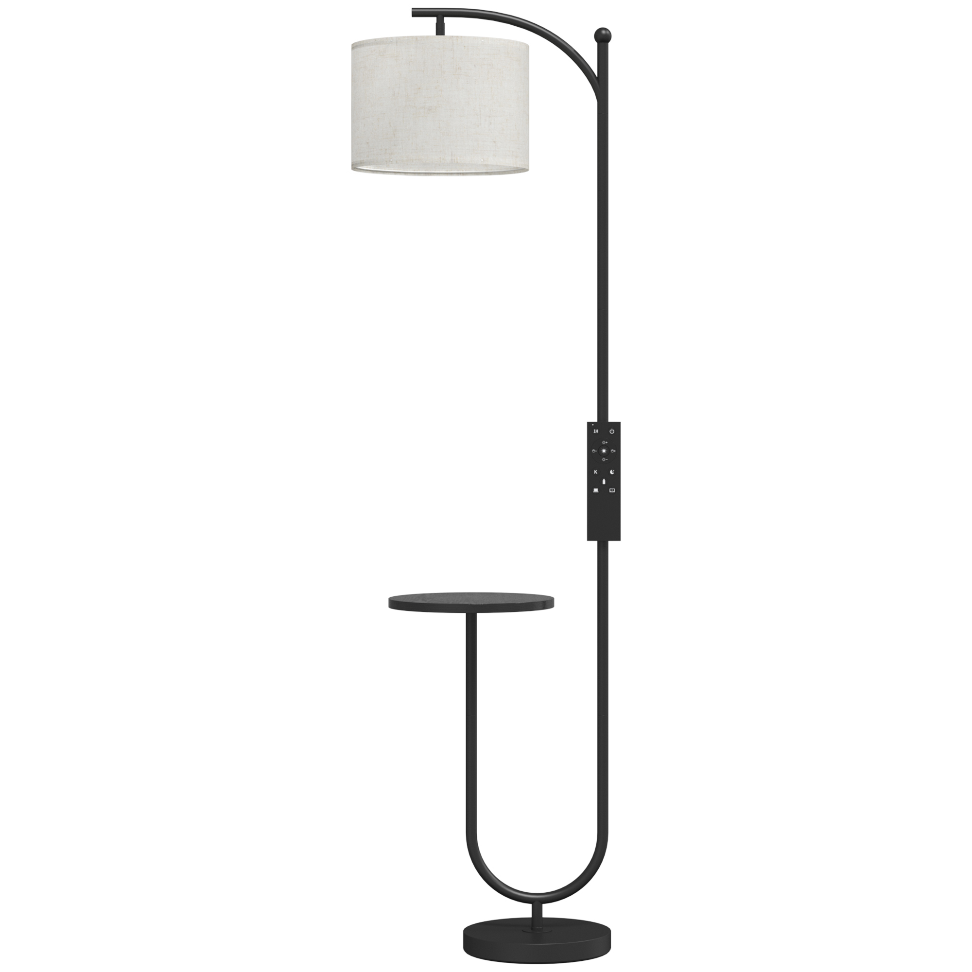 HOMCOM charcoal lamp (ref. B31-656V90BK)
