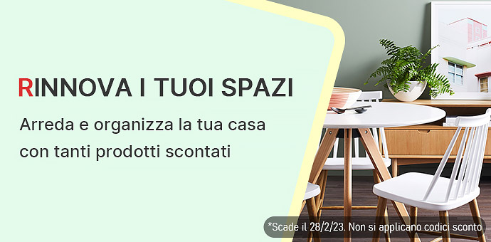 Rinnova i tuoi spazi