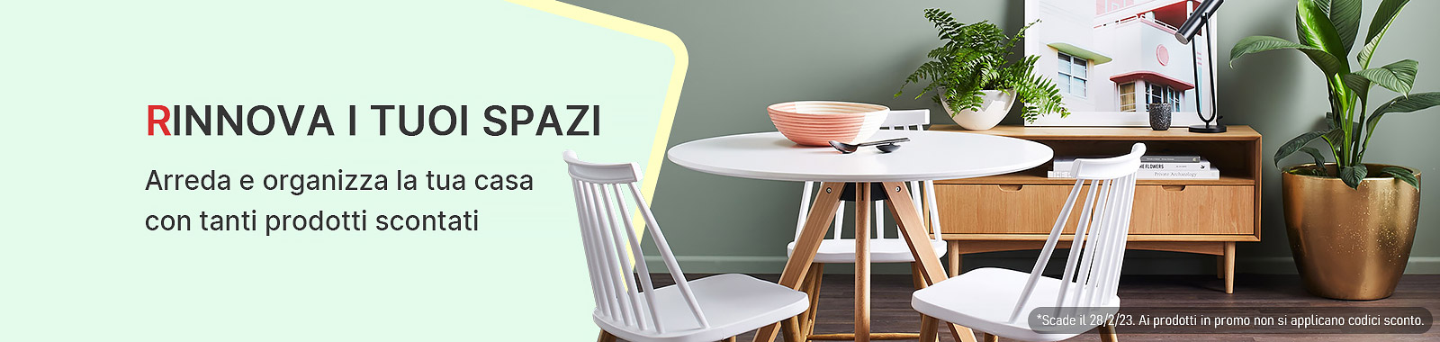 Rinnova i tuoi spazi