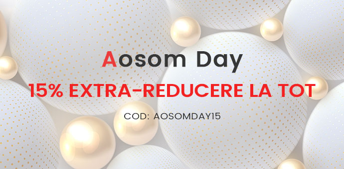 Aosom Day!15% extra-reducerela tot COD: AOSOMDAY15