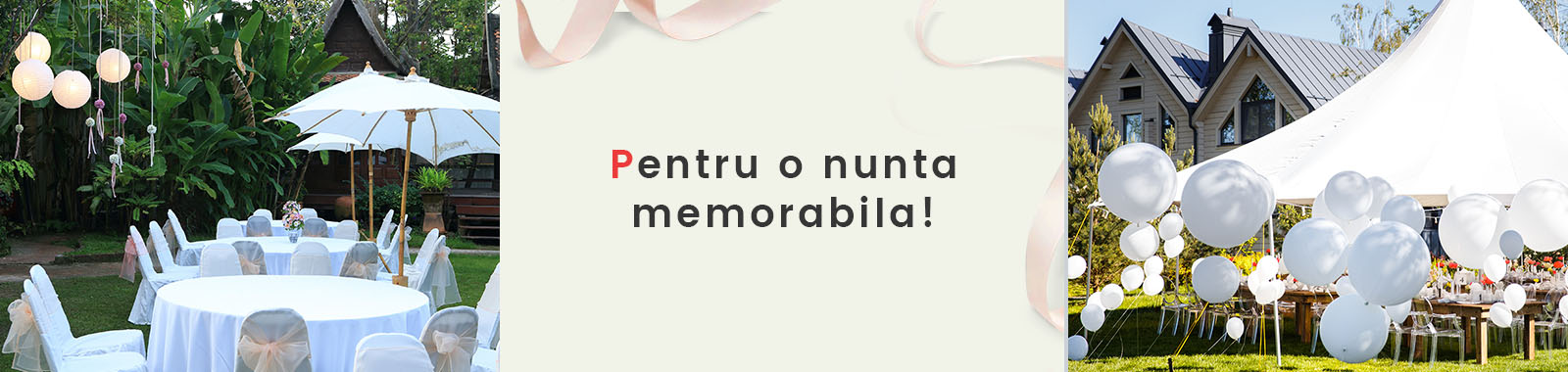 Pentru o nunta memorabila!