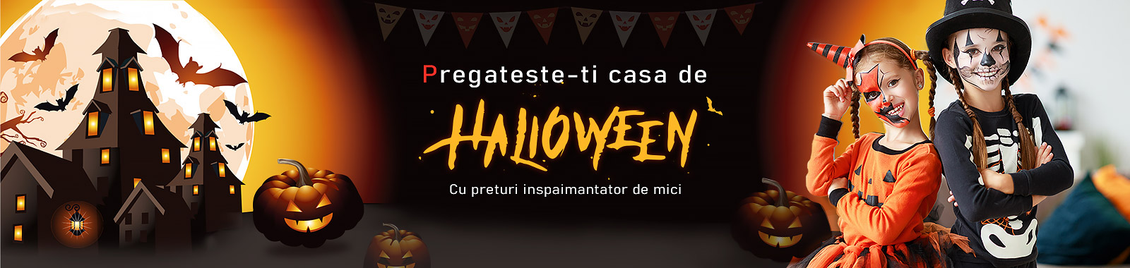 Pregateste-ti casa de HALLOWEEN