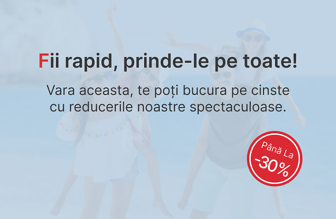 Reduceri Promoționale de Vară de până la 30%