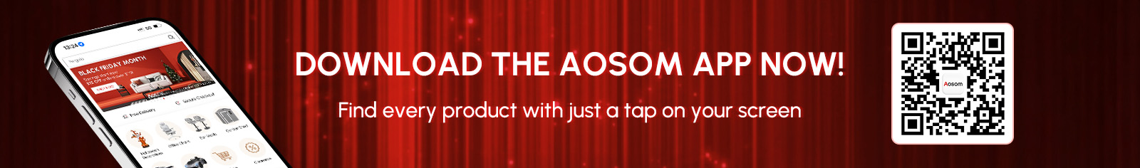 Find every product with just a tap on your screen