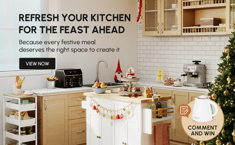 Because every festive meal deserves the right space to create it