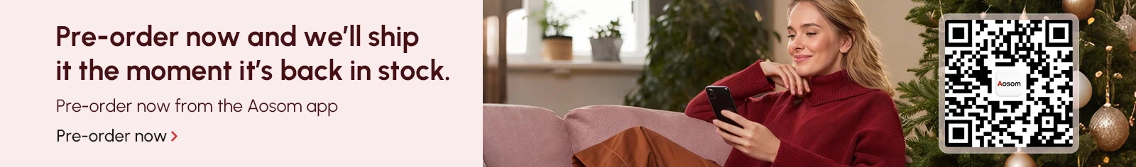 Pre-order now and we'll ship it the moment it's back in stock.