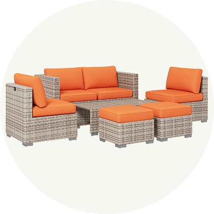 Rattan Sofas Sets