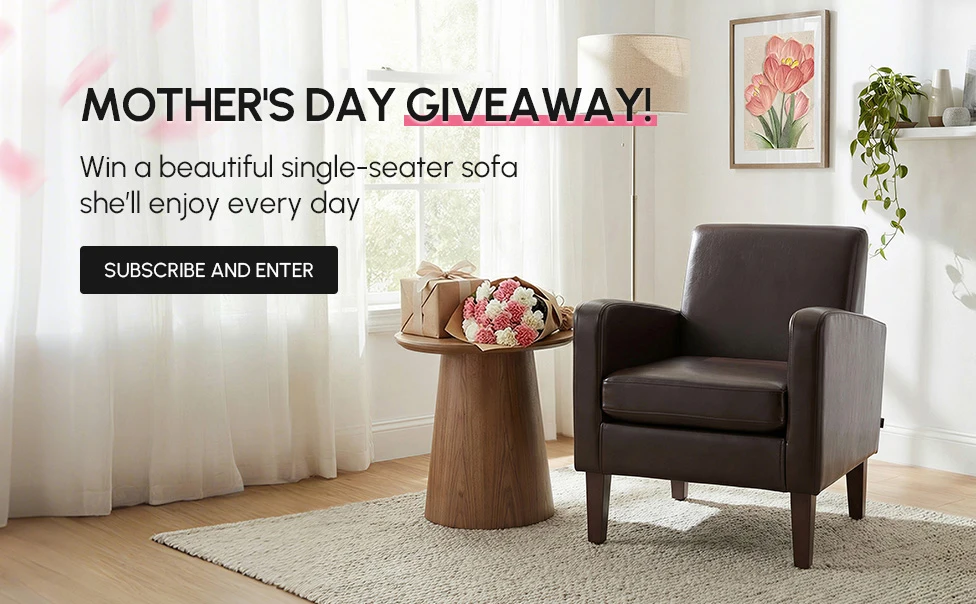 Win a beautiful single-seater sofa she’ll enjoy every day