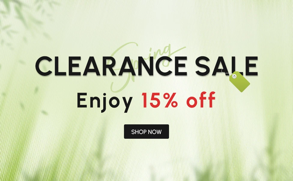 CLEARANCE SALE