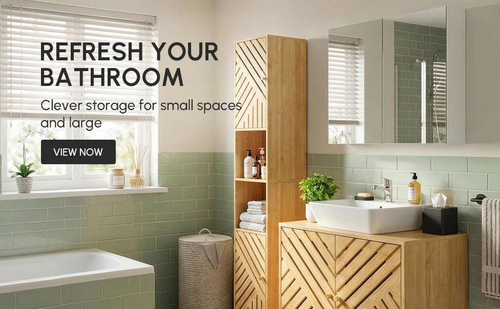 Clever storage for small spaces and large