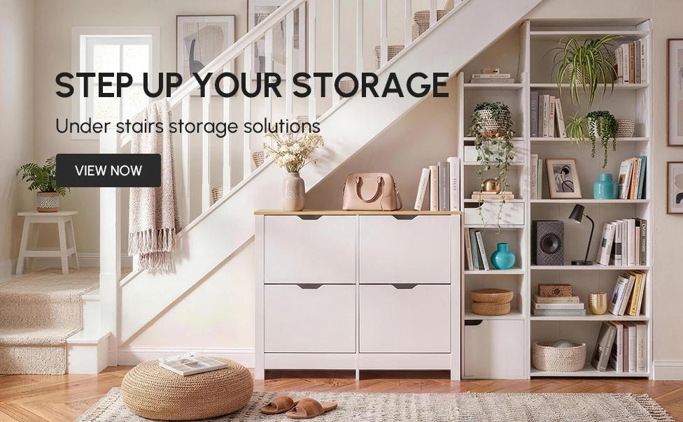 Under stairs storage solutions