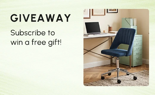 Subscribe to win a outdoor garden loveseat