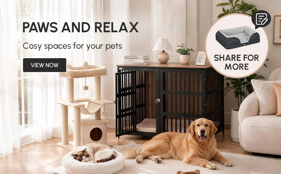 Cosy spaces for your pets