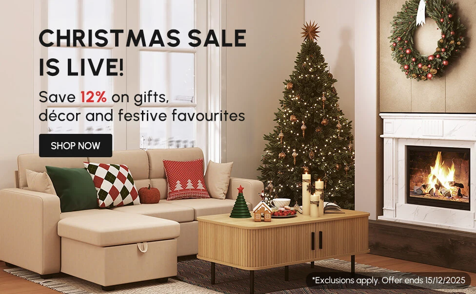 Save 12% on gifts, décor and festive favourites