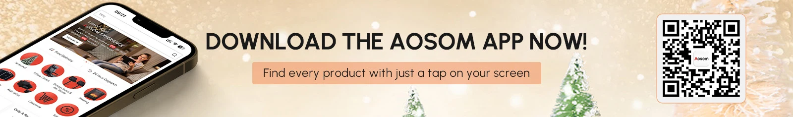 Find every product with just a tap on your screen