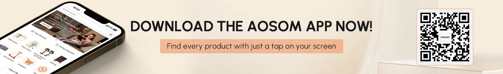 Find every product with just a tap on your screen