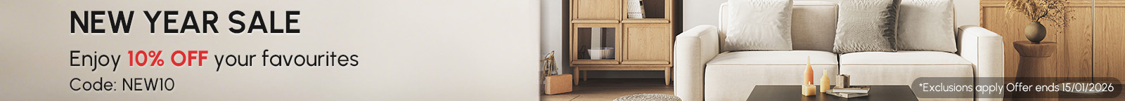 Enjoy 10% OFF your favourites