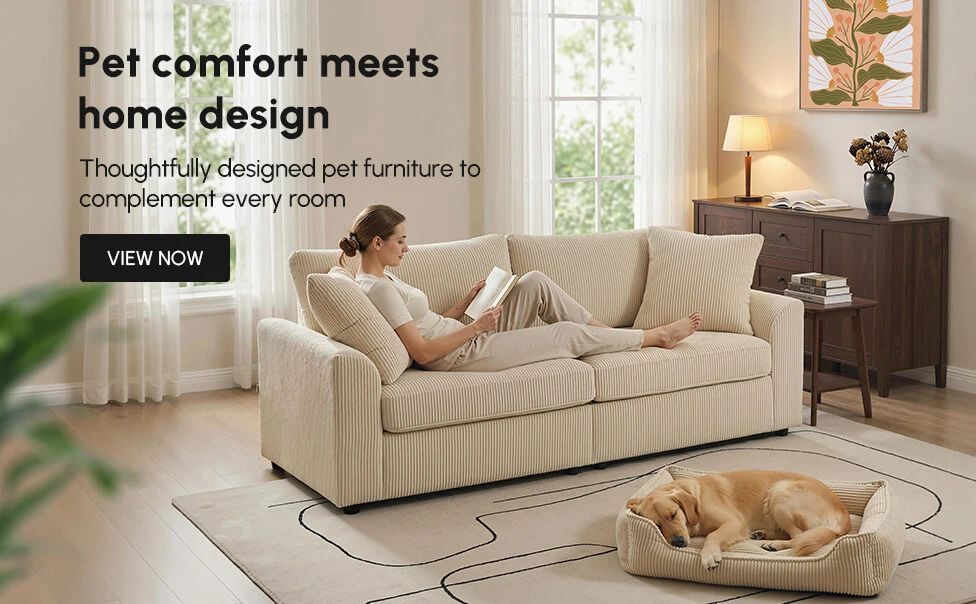 Thoughtfully designed pet furniture to complement every room