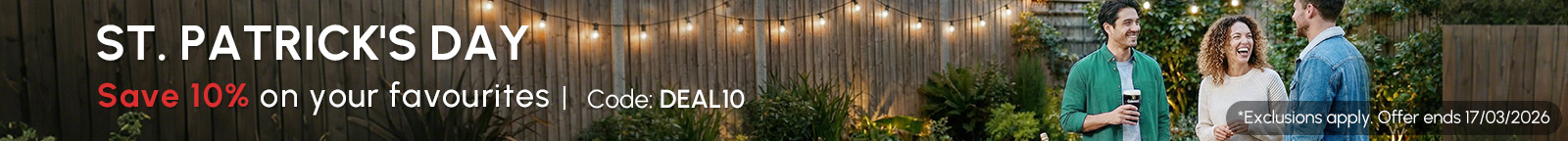 Save 10% on your favourites!