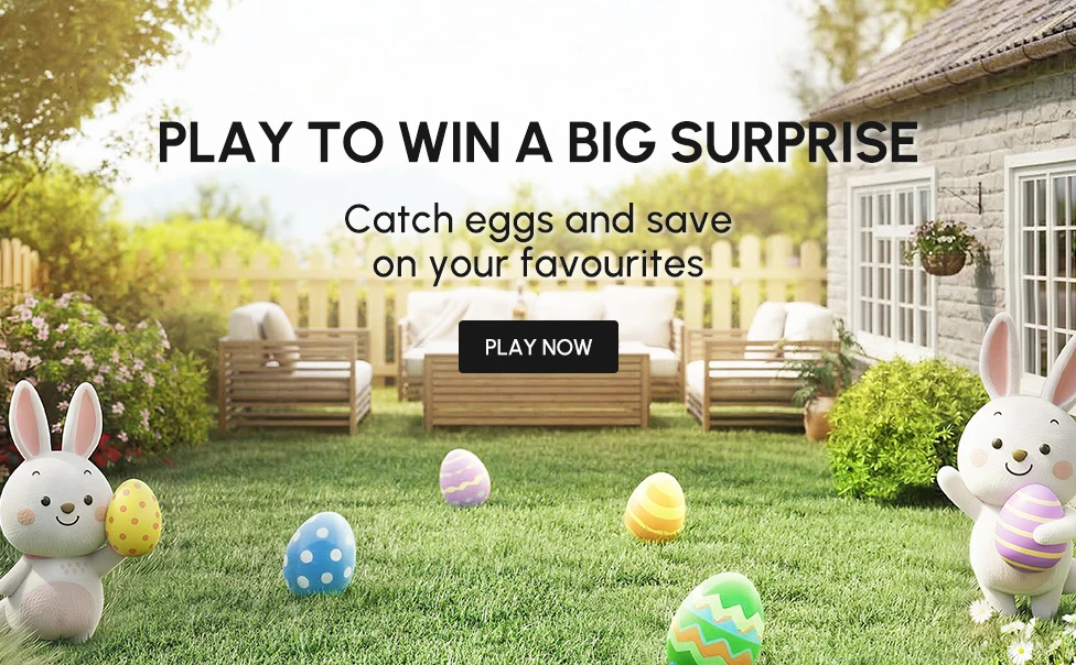 Catch eggs and save on your next order.