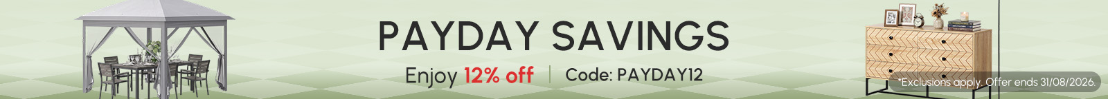 Enjoy 12% off ！