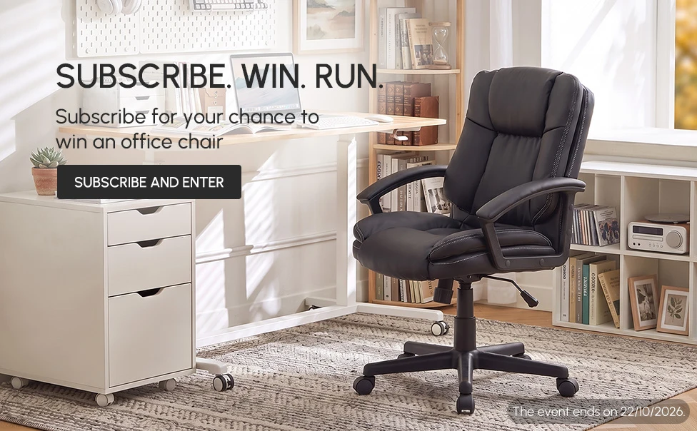 Subscribe for your chance to win an office chair
