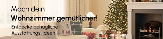 Entdecke behagliche Ausstattungs-Ideen für dein Wohnzimmer!