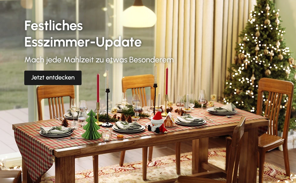<span style="text-wrap:wrap;"><span style="text-wrap:wrap;"><span style="text-wrap:wrap;">Festliches </span><span style="text-wrap:wrap;">Esszimmer-Update</span></span></span><span style="text-wrap:wrap;"></span><br />