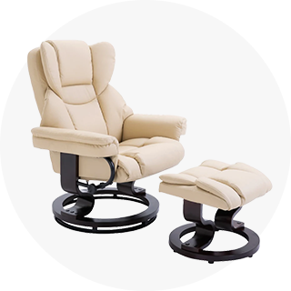 Relaxsessel mit Hocker