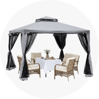 Pavillons & Partyzelte