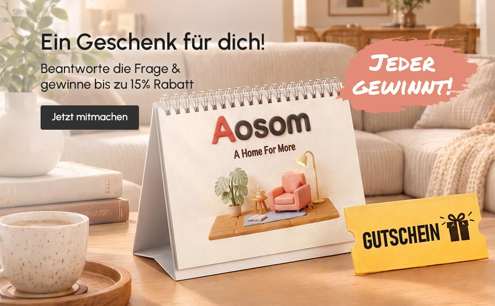 <span style="white-space:normal;">Aosom Kalender-Challenge</span><br />