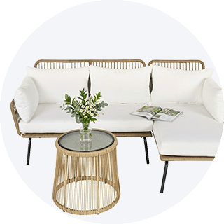 Sofy i narożniki ogrodowe