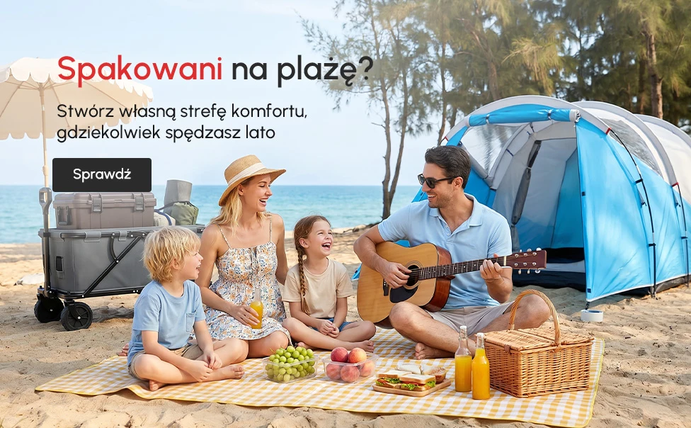 Spakowani na plażę? Stwórz własną strefę komfortu, gdziekolwiek spędzasz lato