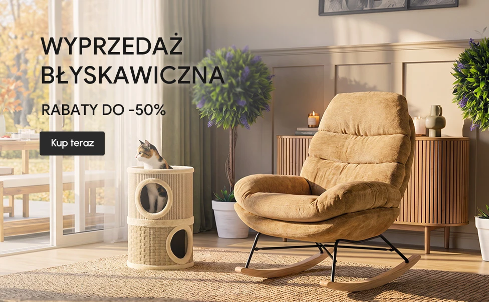 WYPRZEDAŻ BŁYSKAWICZNA: RABATY DO -50%