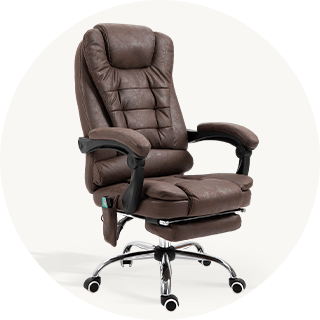 Bureaustoelen | Aosom.nl Bureaustoelen