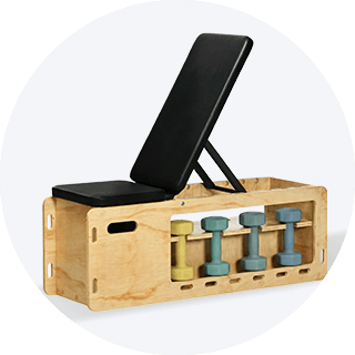 Dumbbells & Halterbank 