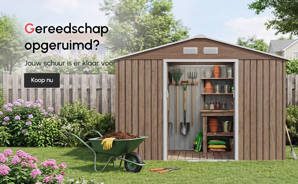 Gereedschap opgeruimd?  Aosom.nl