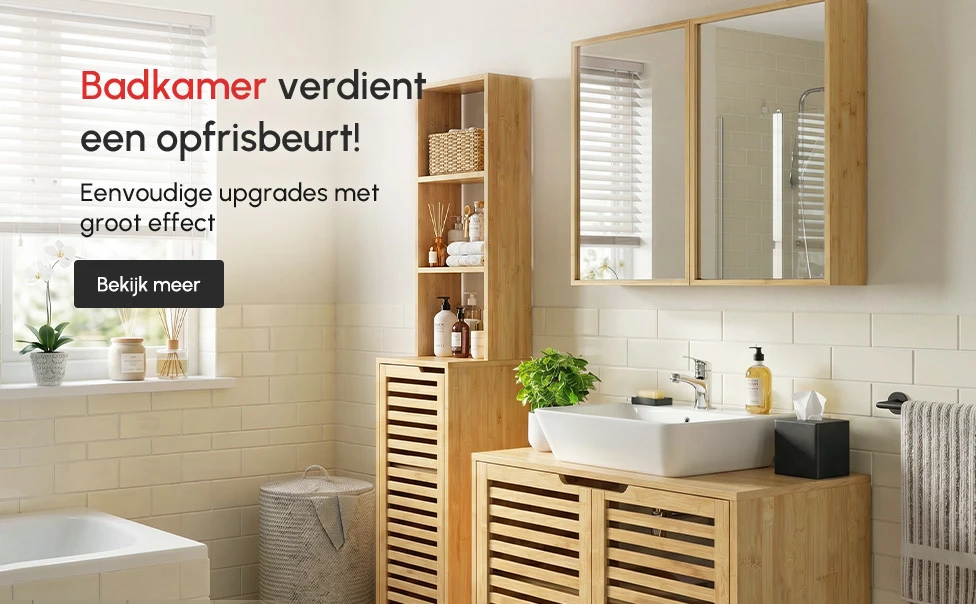 Badkamer verdient een opfrisbeurt!