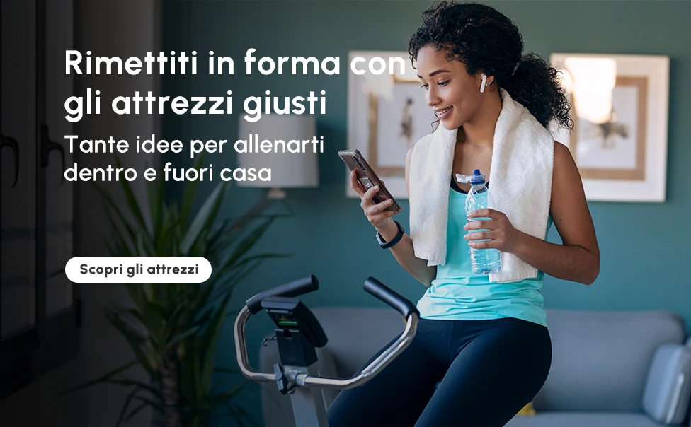 Tante idee per allenarti dentro e fuori casa 